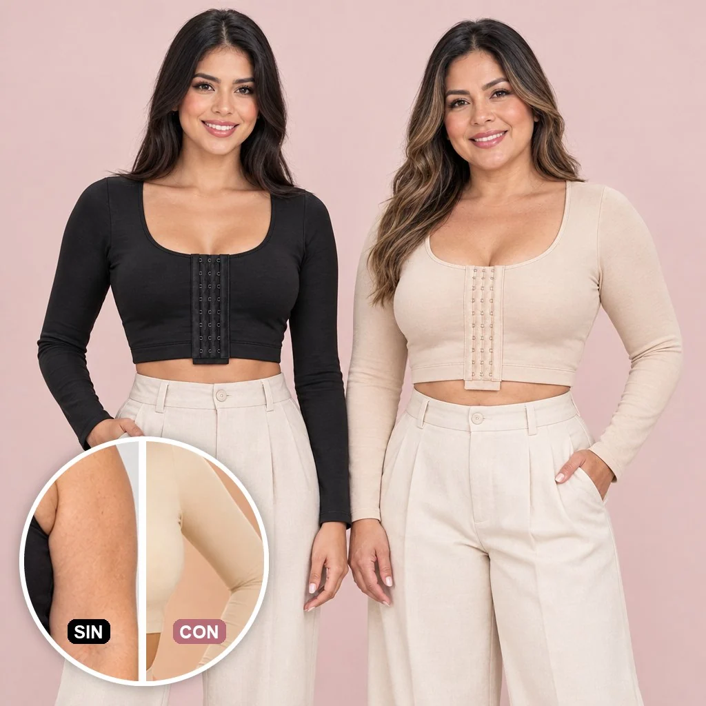SILUET Brazos Firmes: Faja Moldeadora de Brazos + Levanta Busto